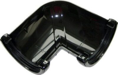 miniflo 90 degree gutter angle black