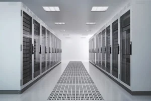 grey hygienic cladding in locker room
