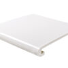 Bullnosed window boards white