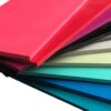 Coloured PVC Hygienic Cladding swatches