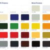 aluminium composite colour finishes