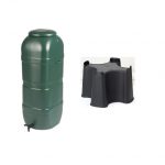 100 litre water butt & stand