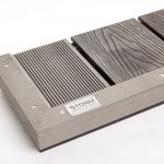 double faced composite decking grey