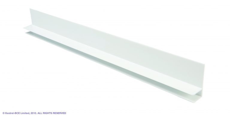 Soffit channel white