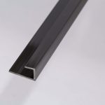 bathroom panel starter trim black