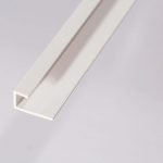 bathroom panel starter trim white