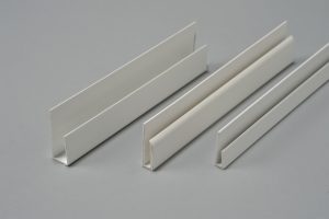 White PVC Capping Strips