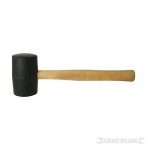 black rubber mallet