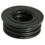 soil boss/waste adapter - black