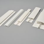 White PVC Division Bars/Joining Strips