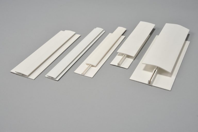 White PVC Division Bars/Joining Strips