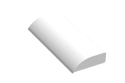 20mm edge fillet brilliant white