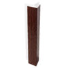 2 part corner trim mahogany
