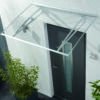 over door canopy clear