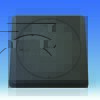 320mm Square Plastic Cover & Frame