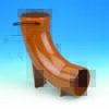 87.5 Deg Single Socket Rest Bend