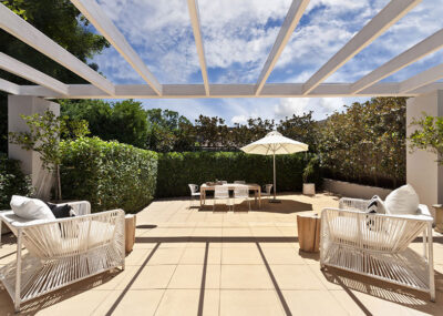 EZ Glaze pergola