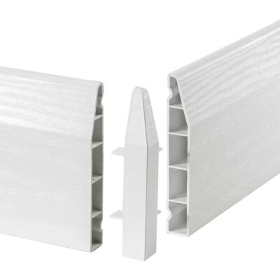 Chamfered Ext Corner Kit Satin White