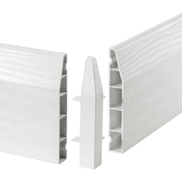 Chamfered Ext Corner Kit Satin White