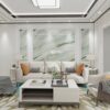 room displaying travertine