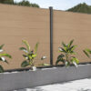 Composite fencing panels Teak