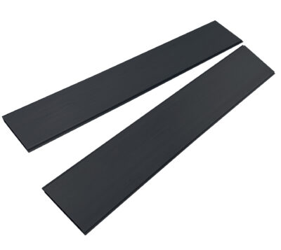Composite fencing panels charcoal
